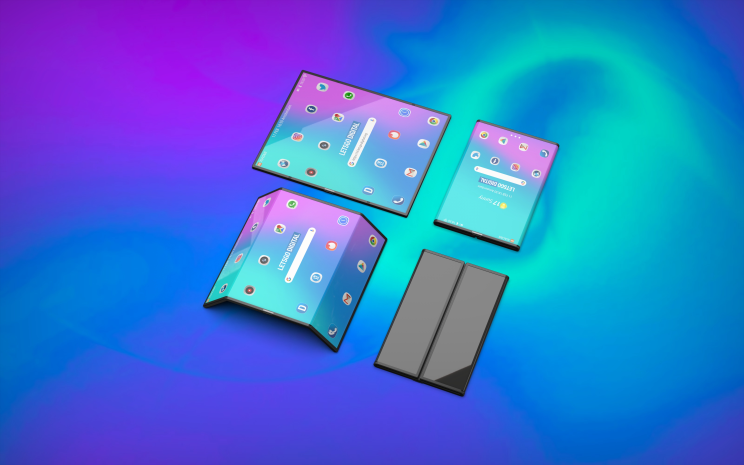 סמארטפון עם מנגנון קיפול כפול בפיתוח סמסונג יוכרז השנה סמארטפון עם מנגנון קיפול כפול בפיתוח סמסונג יוכרז השנה